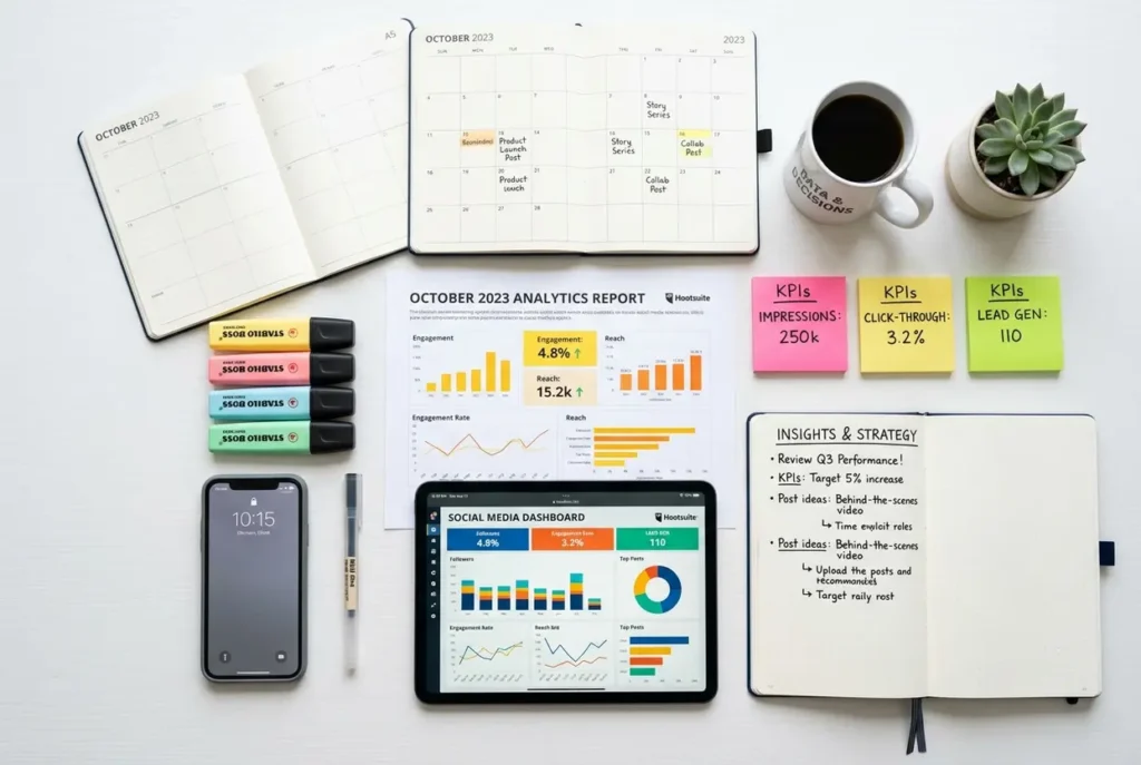 Sistema de monitoramento digital em tela plana.